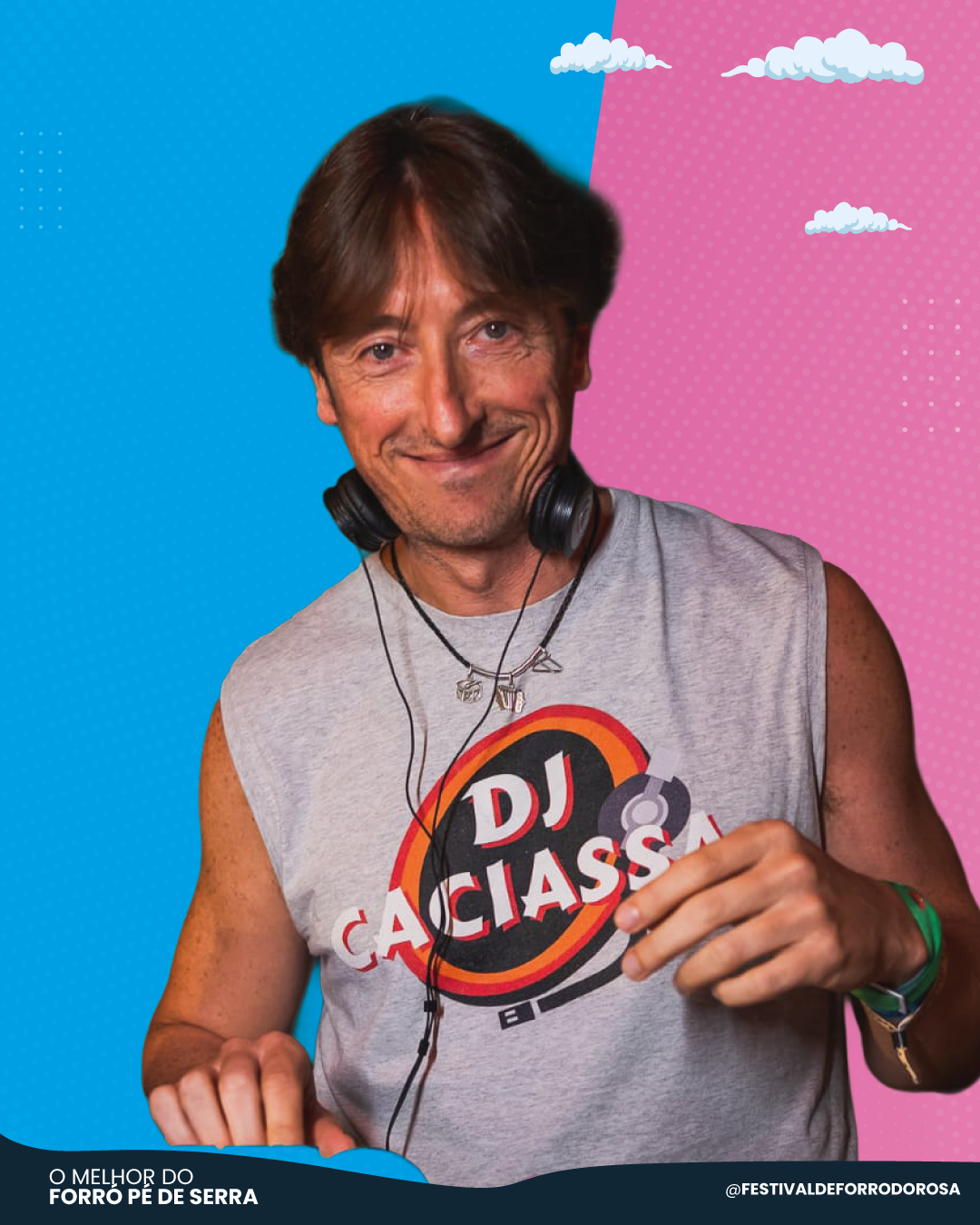 Arte oficial da atração DJ Caciassa